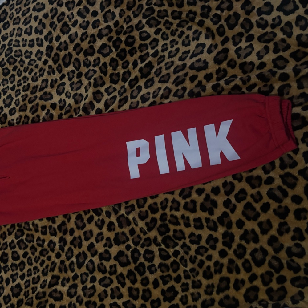 PINK Victoria's Secret Red Sweatpants